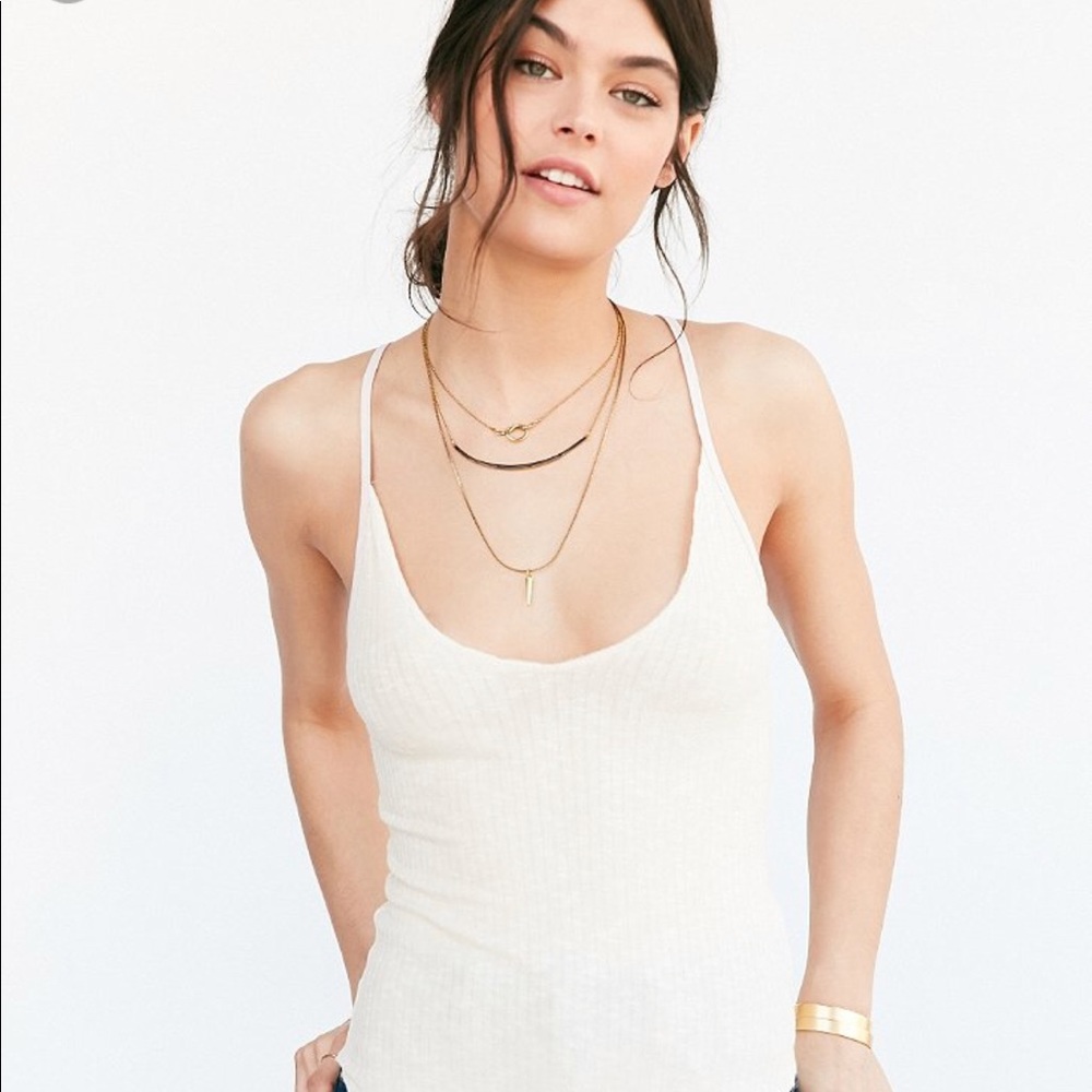 Kimchi Blue Sasha ribbed tank